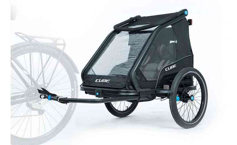 Cube Kinder Fahrradanhänger Double CMPT – Image 3