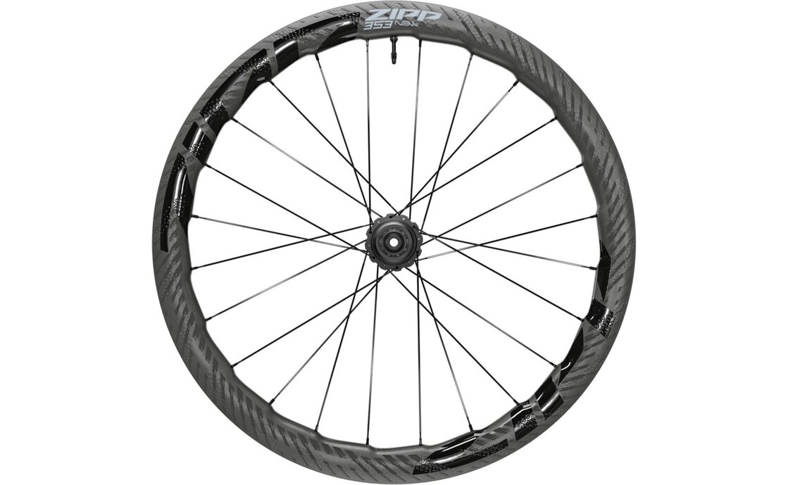 Zipp 353 NSW Disc CL 28" Hinterrad, tubeless, Shim/SRAM