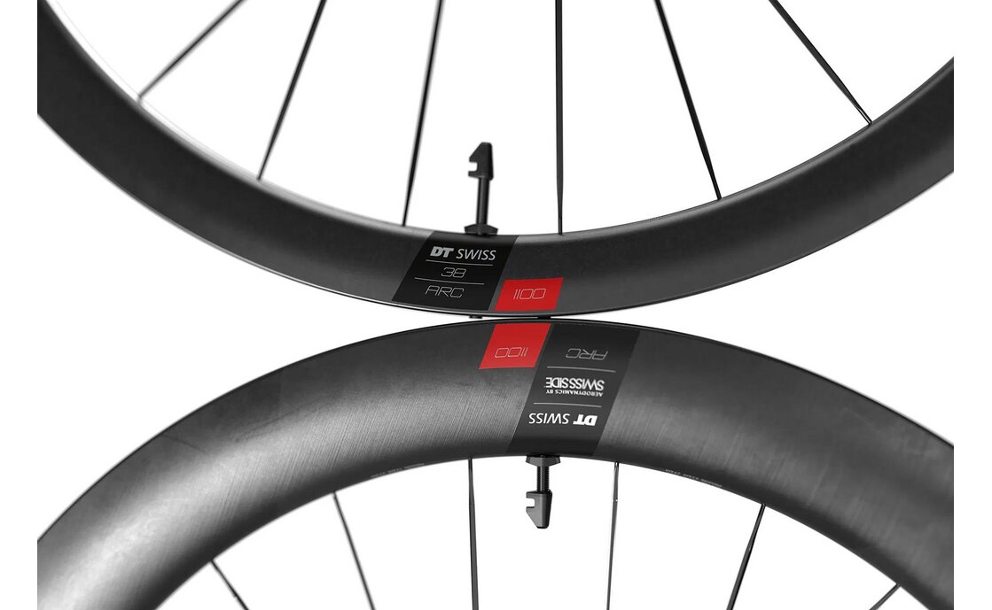 DT Swiss ARC 1100 Dicut 38 DB 28"- Carbon Vorderrad – Image 5