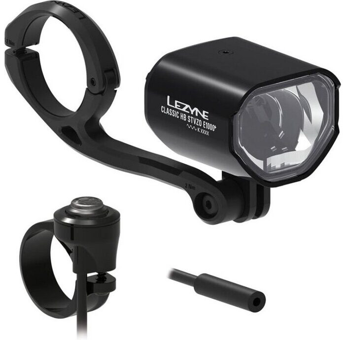 Lezyne Classic HB E1000+ E-Bike Scheinwerfer - StVZO