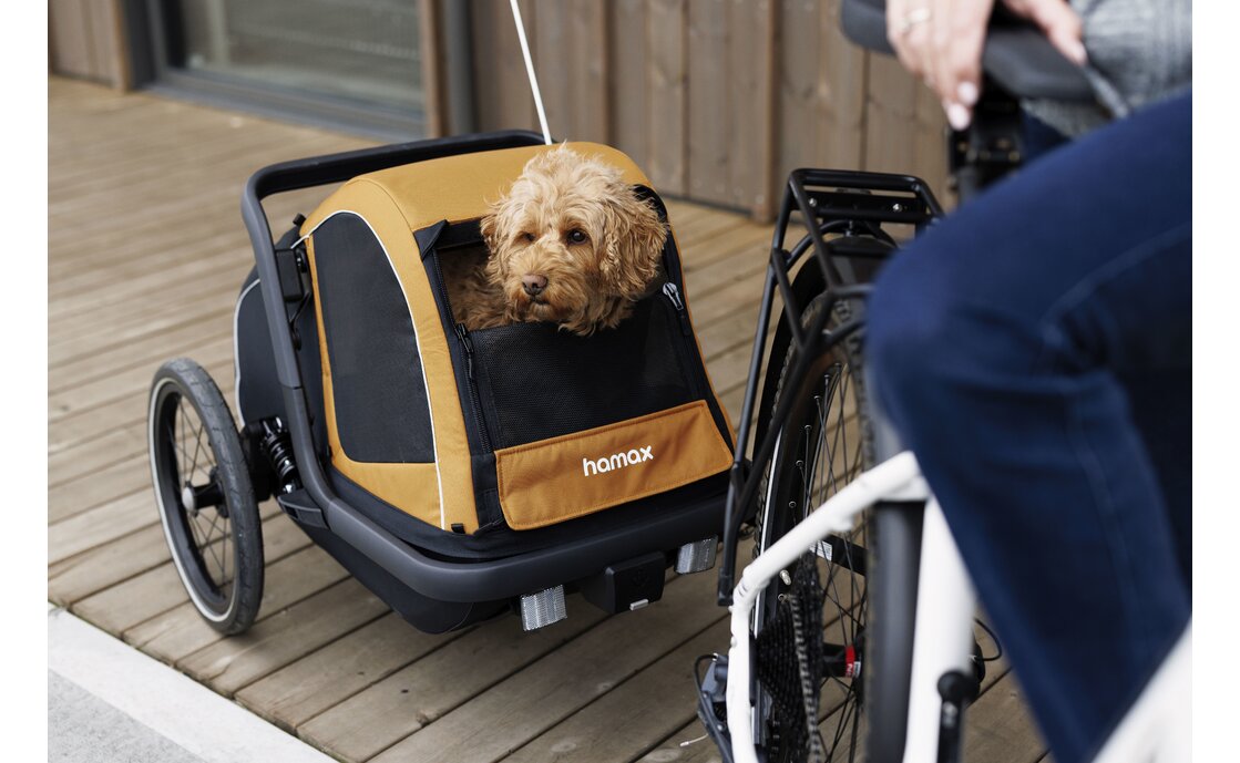 Hamax Milou S Hundeanhänger mit Deichsel – Image 5