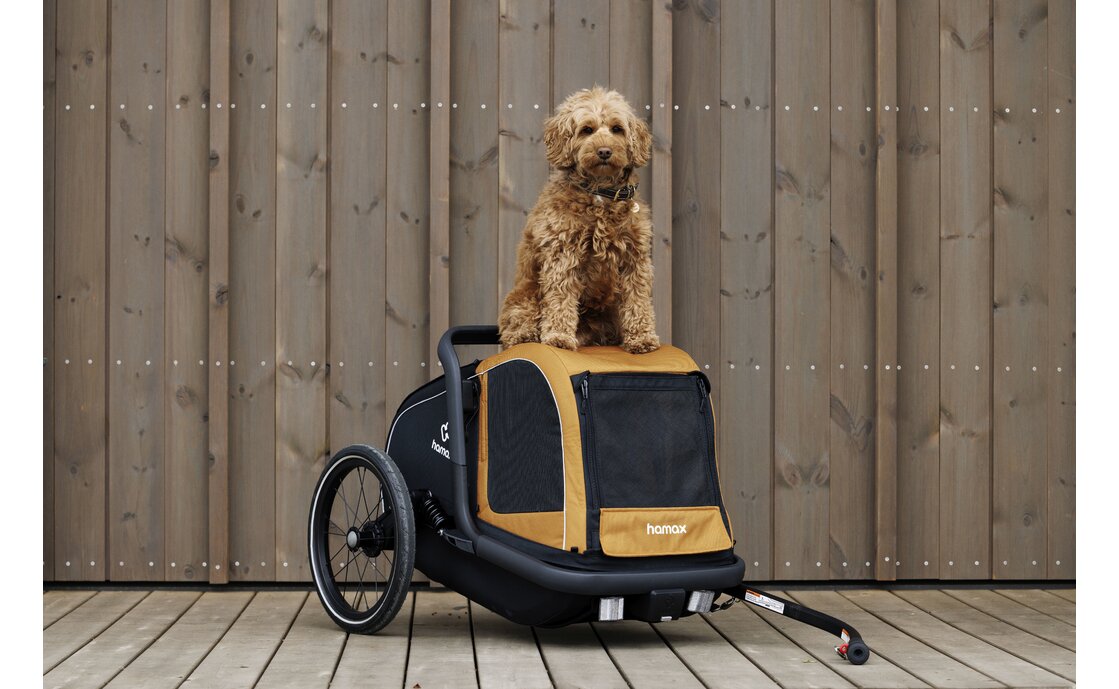Hamax Milou S Hundeanhänger mit Deichsel – Image 3