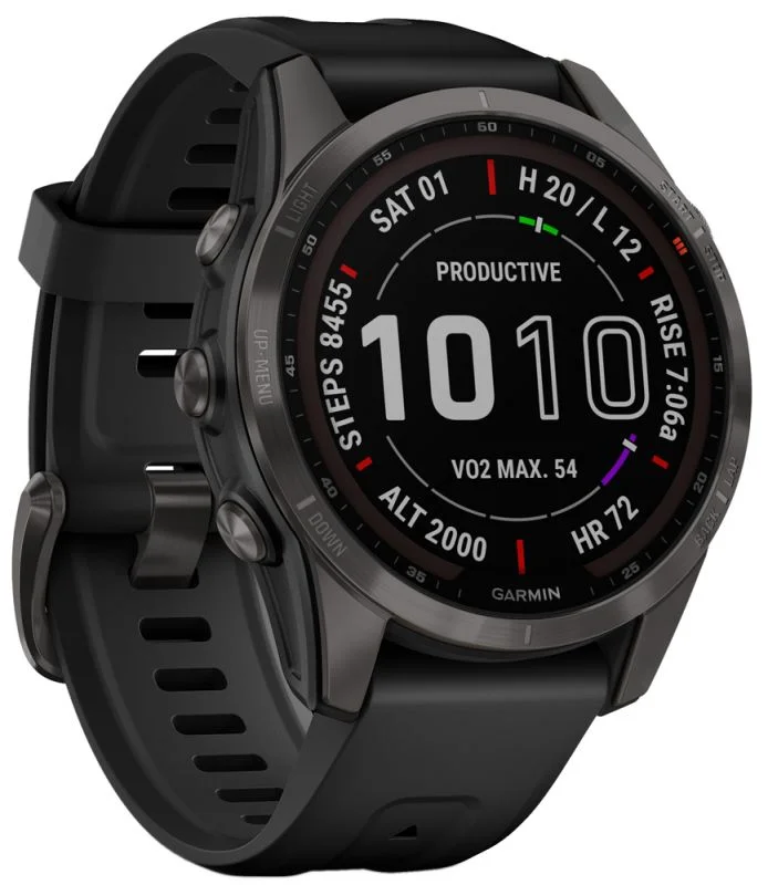 Garmin Fenix 7S SAPPHIRE SOLAR – GPS Multisport Smartwatch – Image 3