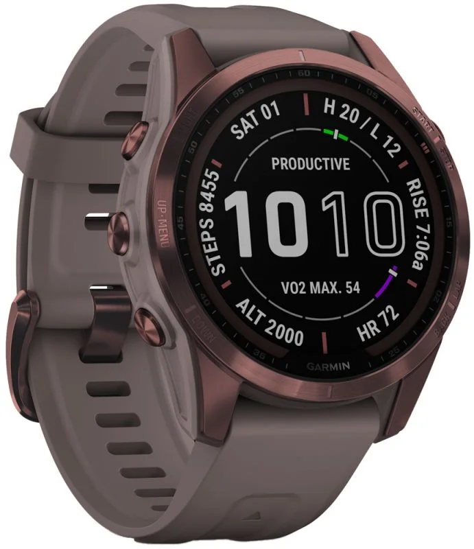 Garmin Fenix 7S SAPPHIRE SOLAR – GPS Multisport Smartwatch